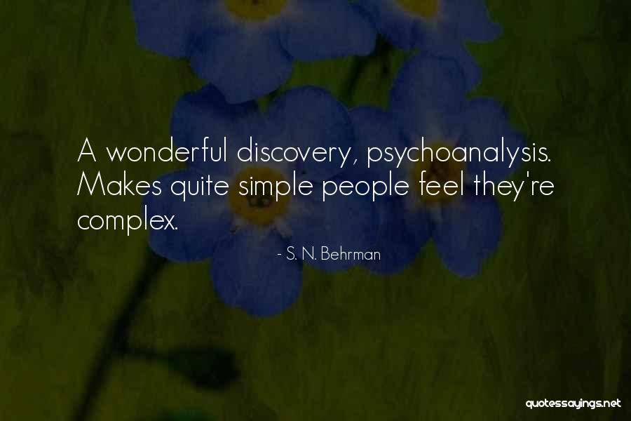 Matosinhos Porto Quotes By S. N. Behrman Matosinhos Porto Quotes By S. N. Behrman