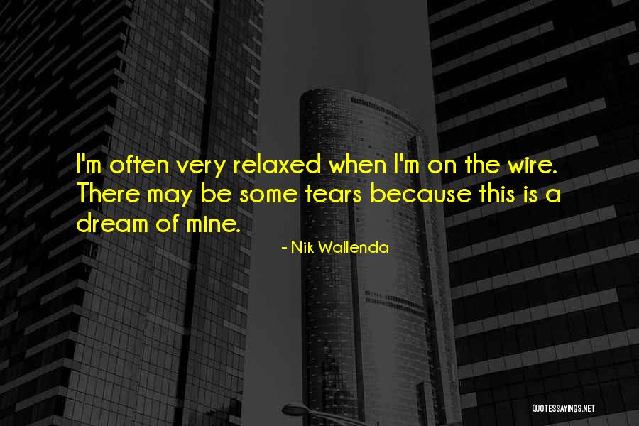Matousek Chiropractic Quotes By Nik Wallenda Matousek Chiropractic Quotes By Nik Wallenda
