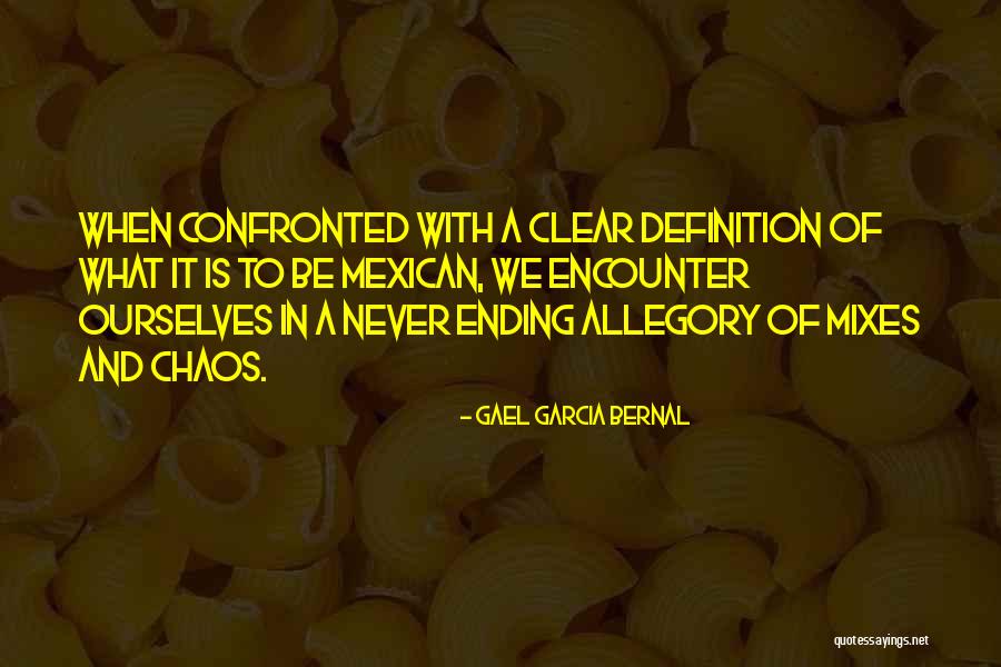 Matriarch Of The Family Quotes By Gael Garcia Bernal