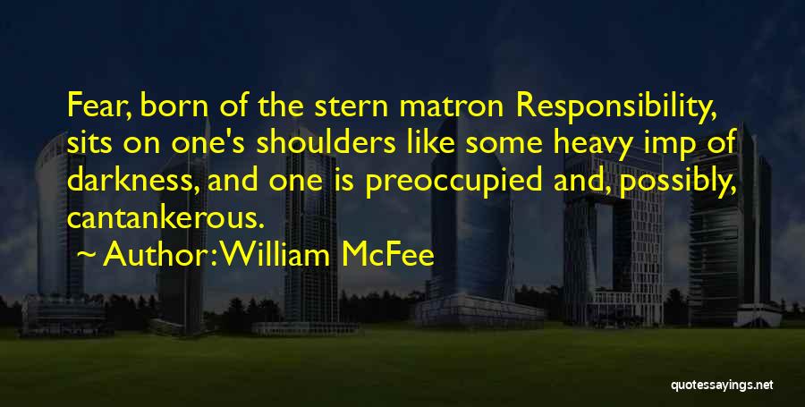 Matron Quotes By William McFee