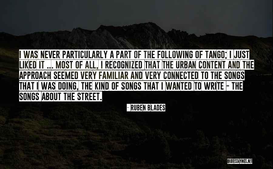 Matsentralen Quotes By Ruben Blades Matsentralen Quotes By Ruben Blades