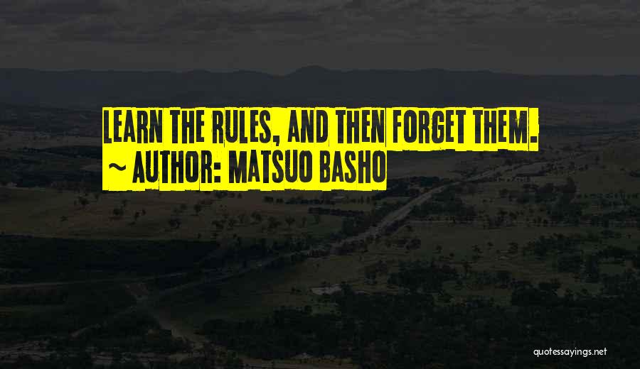 Matsuo Basho Quotes 1203464