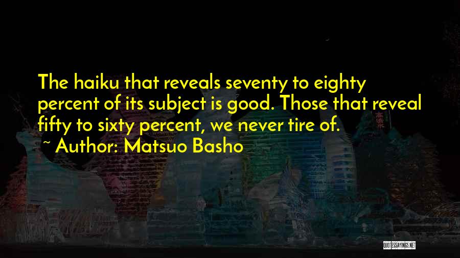 Matsuo Basho Quotes 1545528