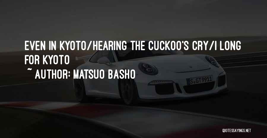 Matsuo Basho Quotes 881033