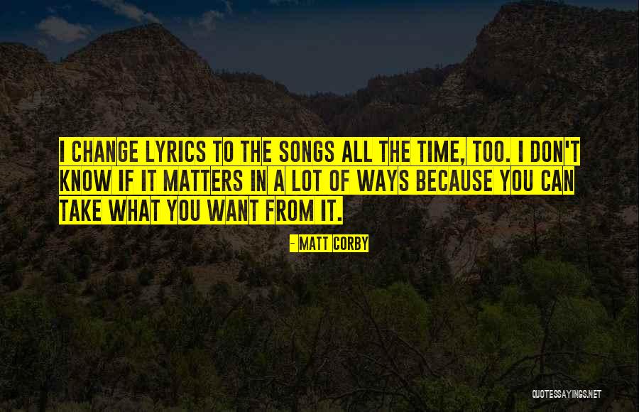 Matt Corby Quotes 1757582 Matt Corby Quotes 1757582