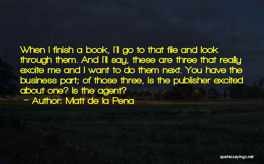 Matt De La Pena Quotes 1637572