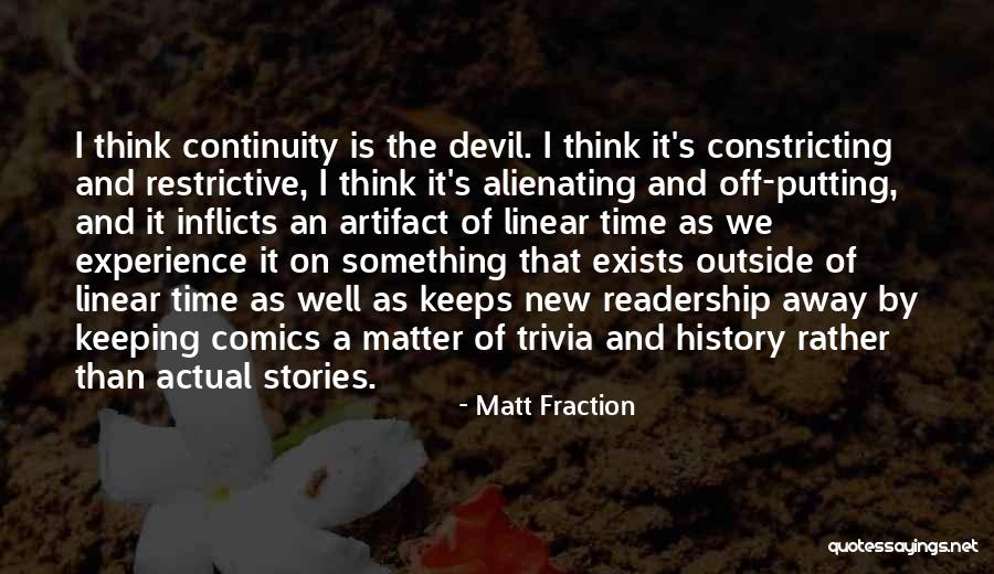 Matt Fraction Quotes 2209480 Matt Fraction Quotes 2209480