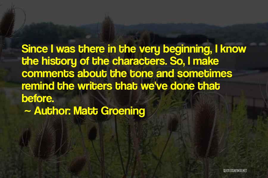Matt Groening Quotes 744499
