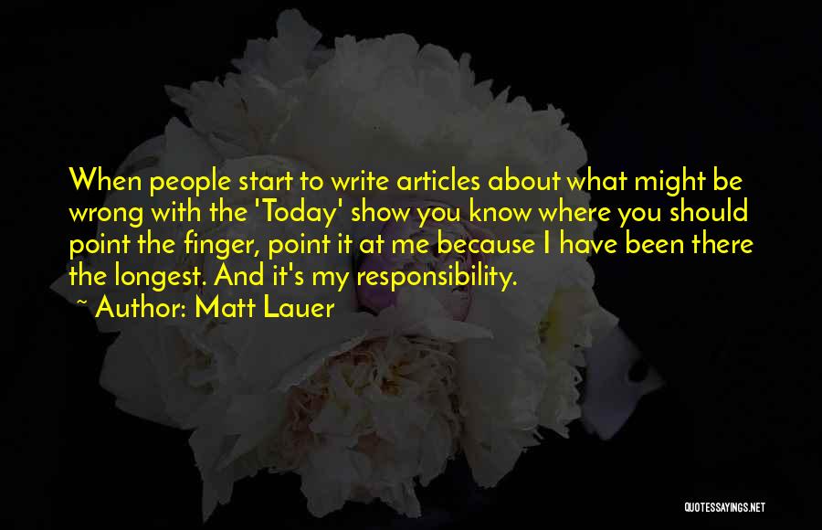 Matt Lauer Quotes 108912