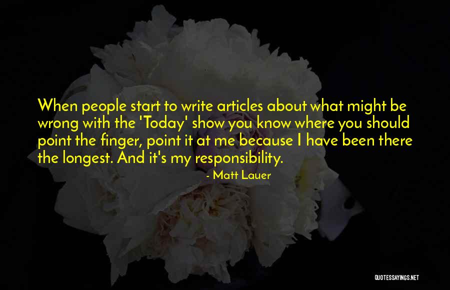 Matt Lauer Quotes 108912