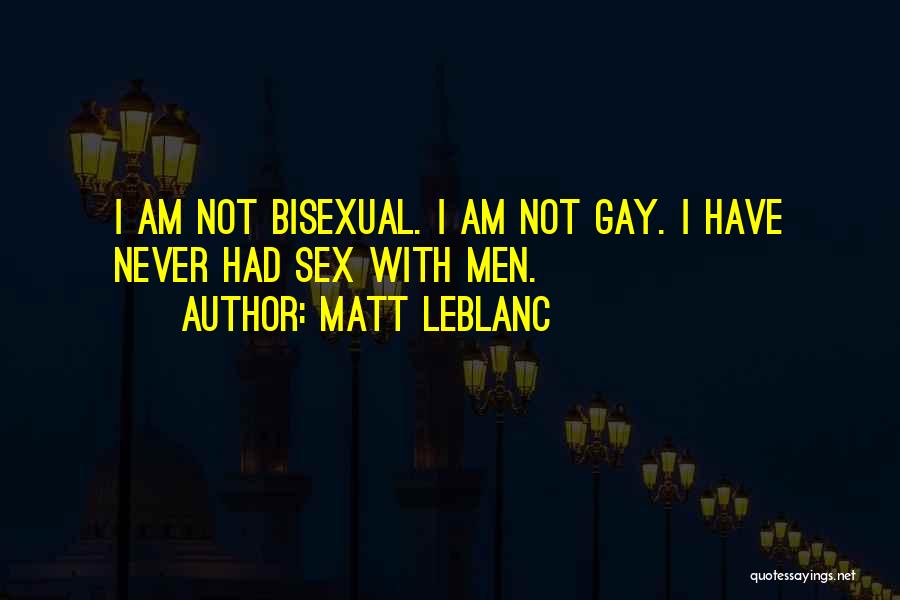 Matt LeBlanc Quotes 1975905