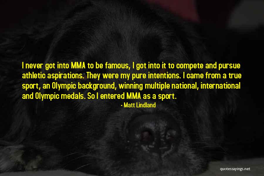 Matt Lindland Quotes 541011