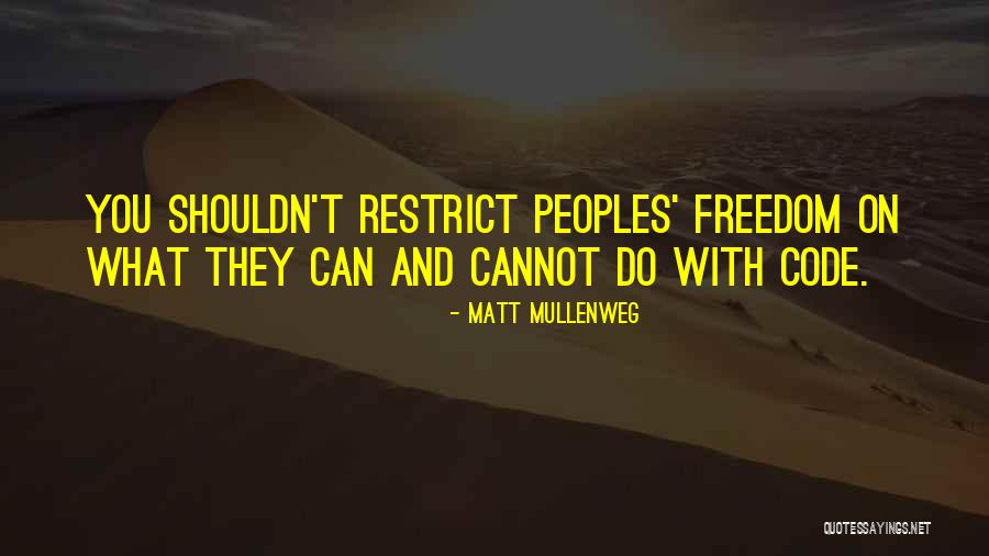 Matt Mullenweg Quotes 1204481