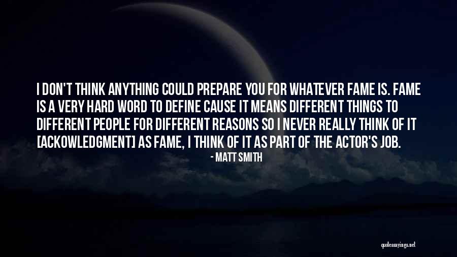 Matt Smith Quotes 1946651