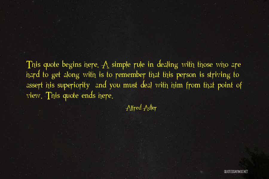 Mattathias Pronunciation Quotes By Alfred Adler Mattathias Pronunciation Quotes By Alfred Adler