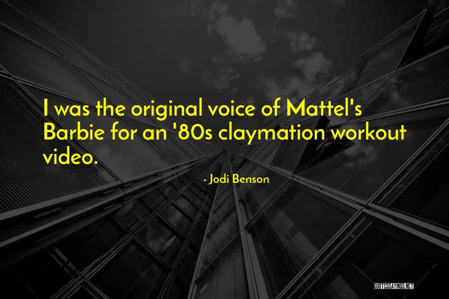 Mattel Barbie Quotes By Jodi Benson