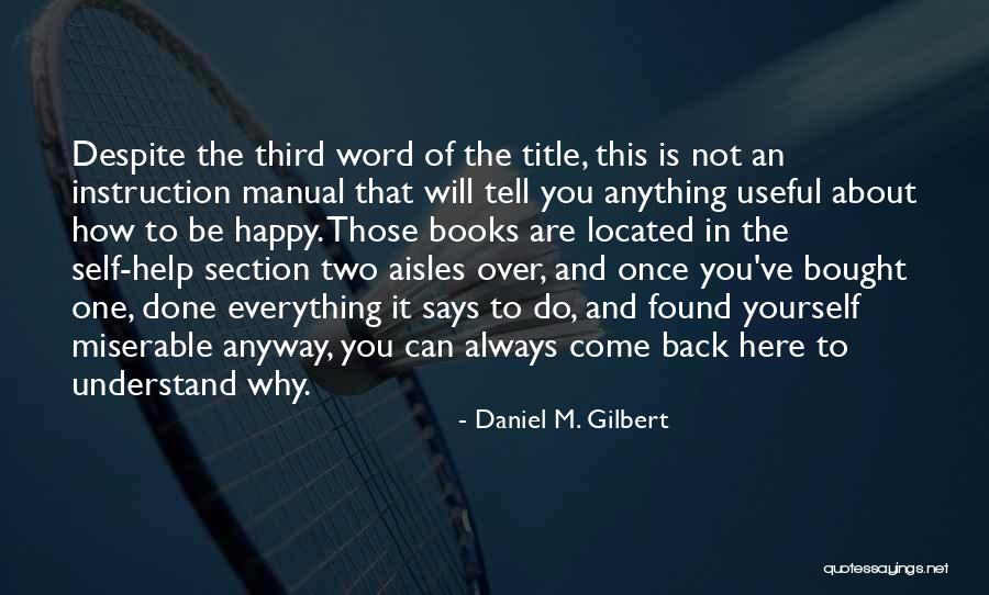 Mattengas Menu Quotes By Daniel M. Gilbert Mattengas Menu Quotes By Daniel M. Gilbert