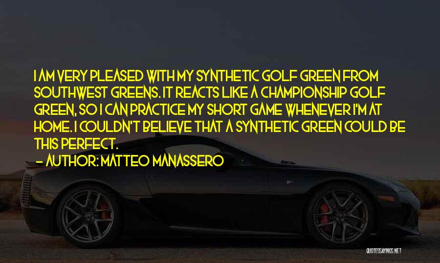 Matteo Manassero Quotes 978752