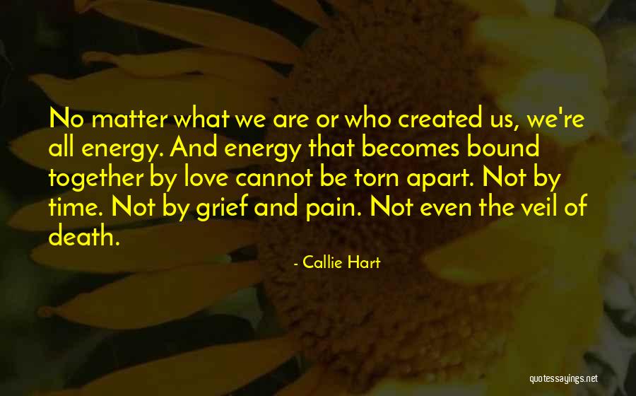 Matter And Energy Quotes By Callie Hart