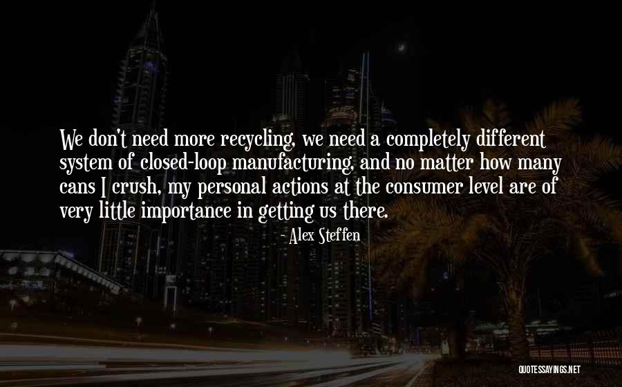 Matter Of Importance Quotes By Alex Steffen Matter Of Importance Quotes By Alex Steffen