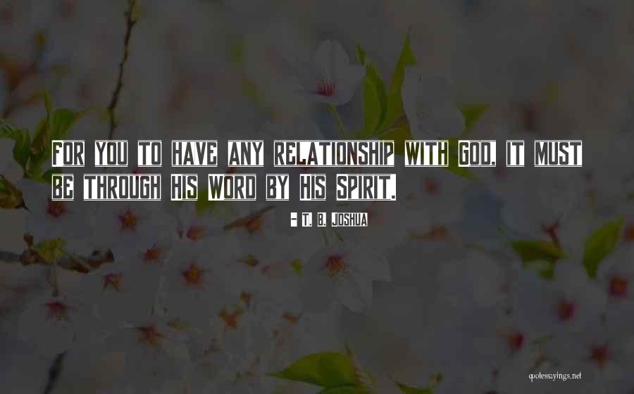 Matterand Quotes By T. B. Joshua Matterand Quotes By T. B. Joshua