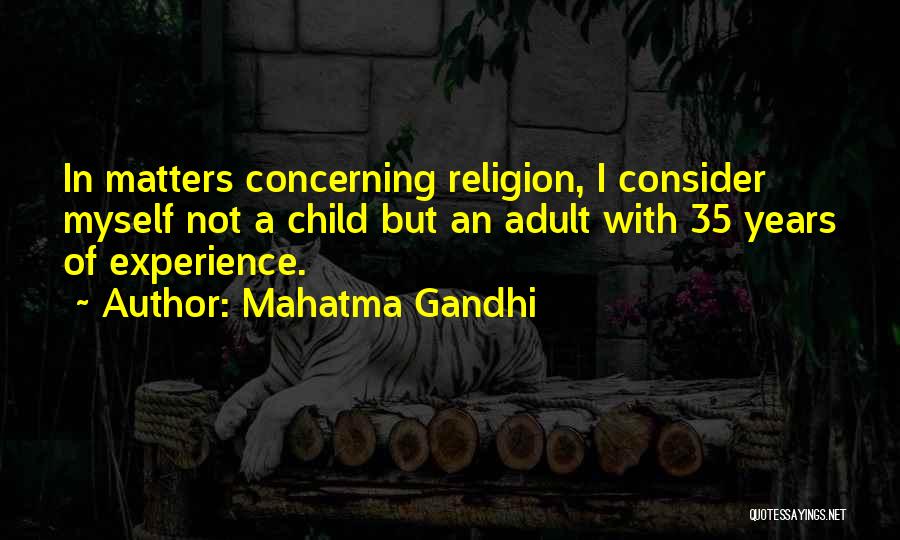 Matters Quotes By Mahatma Gandhi