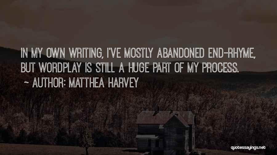 Matthea Harvey Quotes 1345219