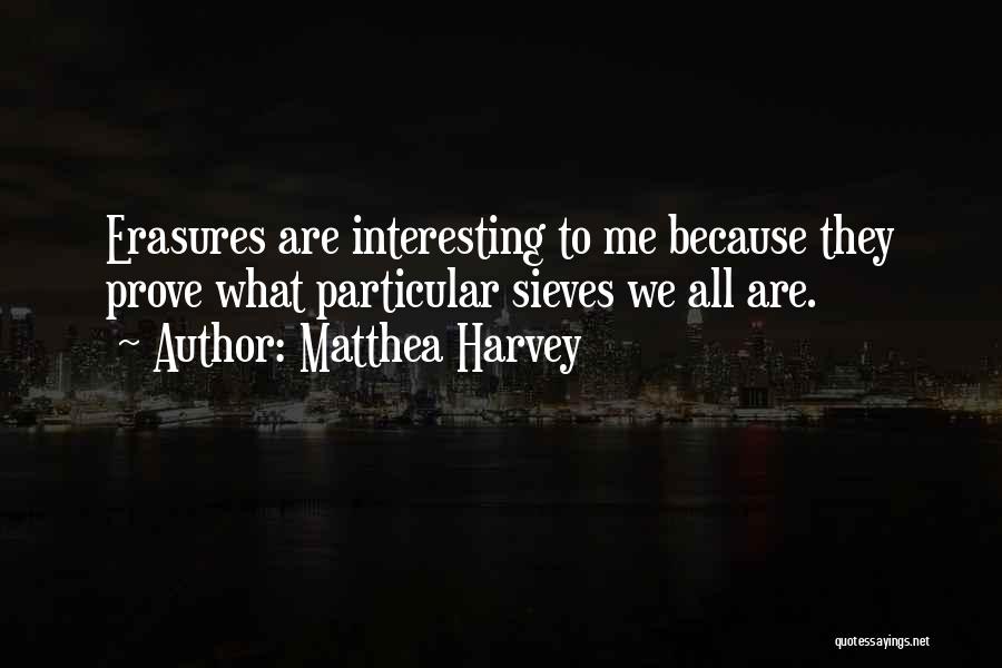 Matthea Harvey Quotes 1886697