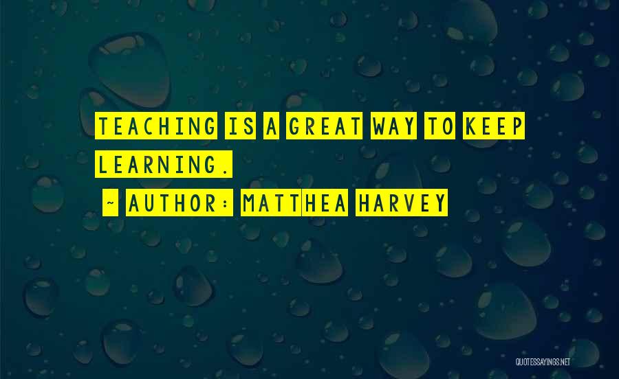 Matthea Harvey Quotes 1895878