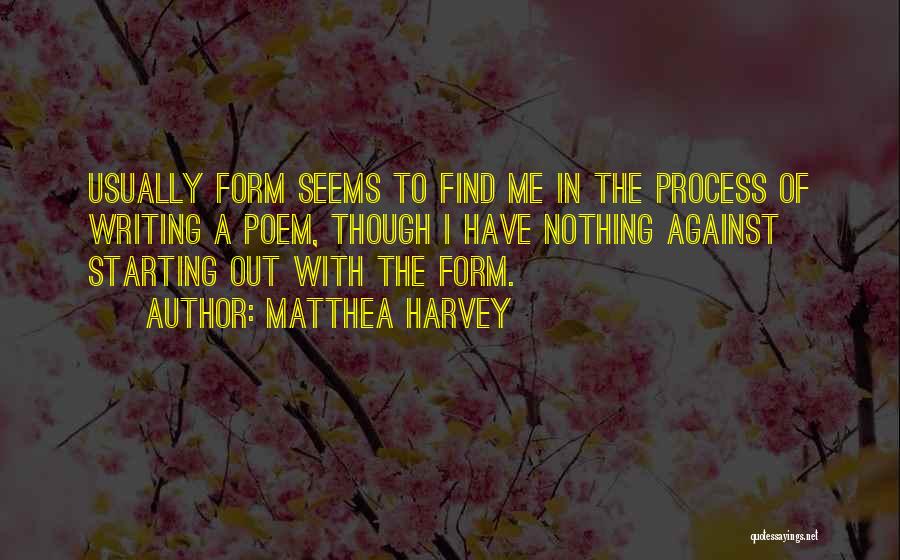 Matthea Harvey Quotes 1992786