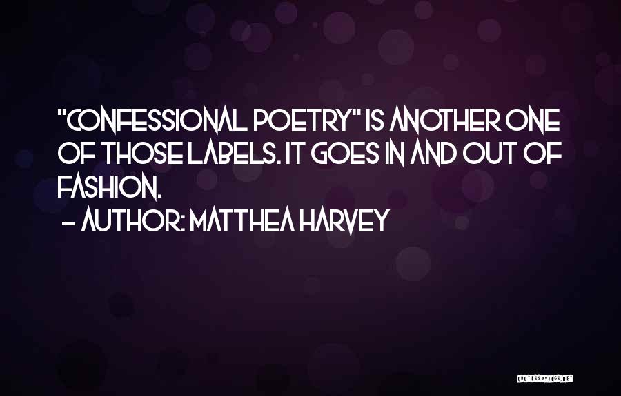 Matthea Harvey Quotes 339935