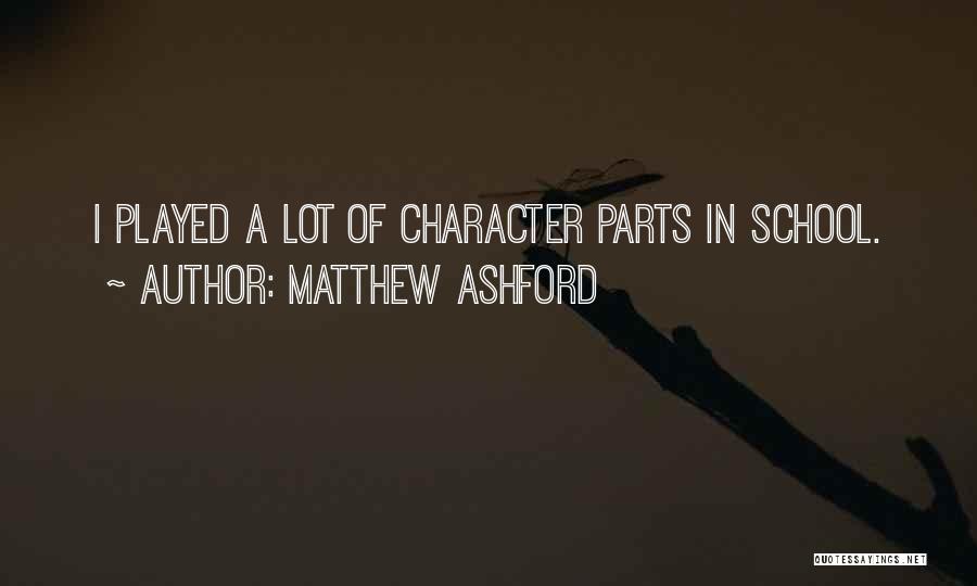 Matthew Ashford Quotes 1589980