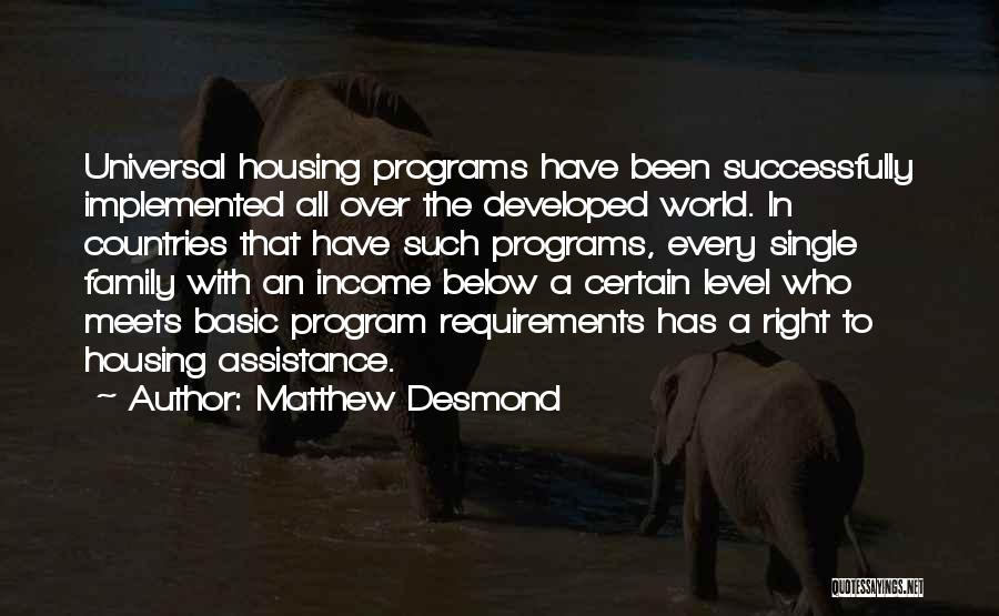 Matthew Desmond Quotes 1500148