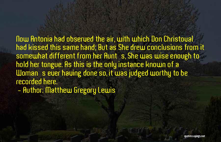 Matthew Gregory Lewis Quotes 1119131