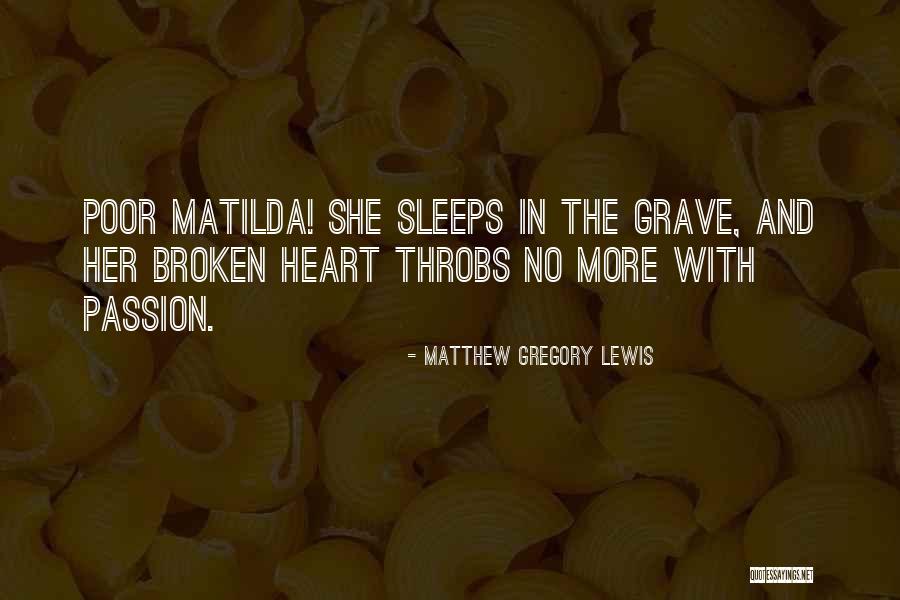 Matthew Gregory Lewis Quotes 1120628