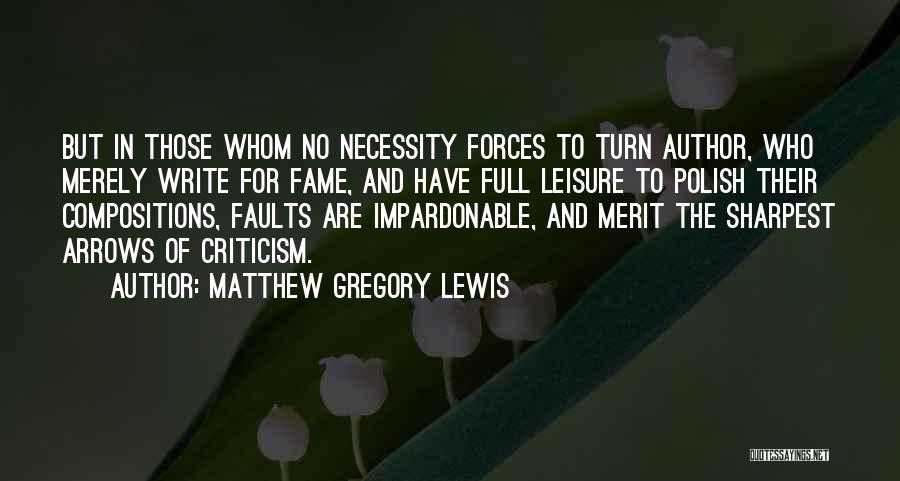 Matthew Gregory Lewis Quotes 1261126