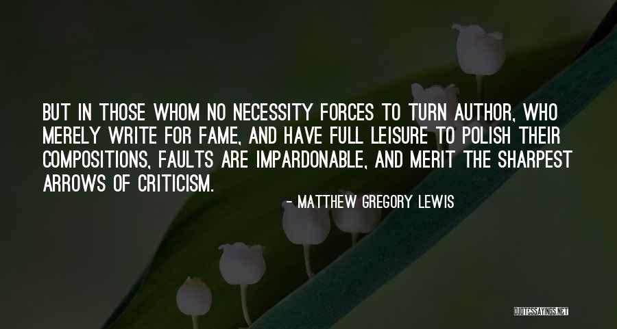 Matthew Gregory Lewis Quotes 1261126