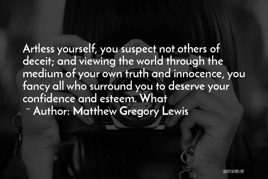 Matthew Gregory Lewis Quotes 2137882
