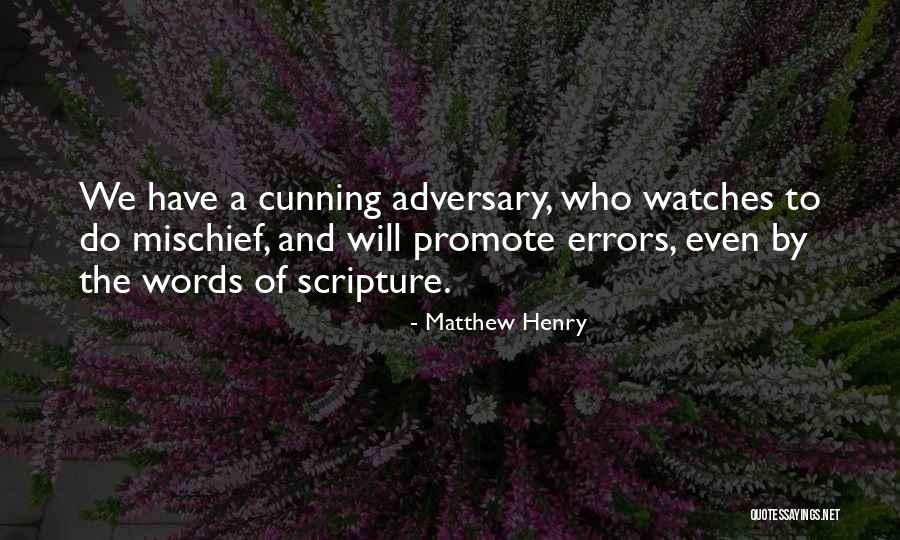 Matthew Henry Quotes 1848725