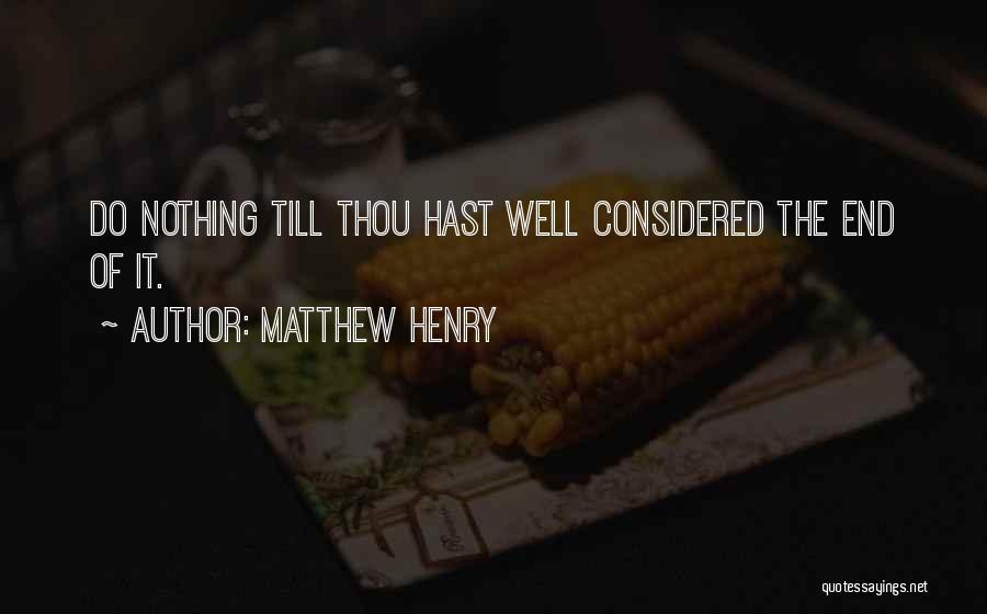 Matthew Henry Quotes 1935233