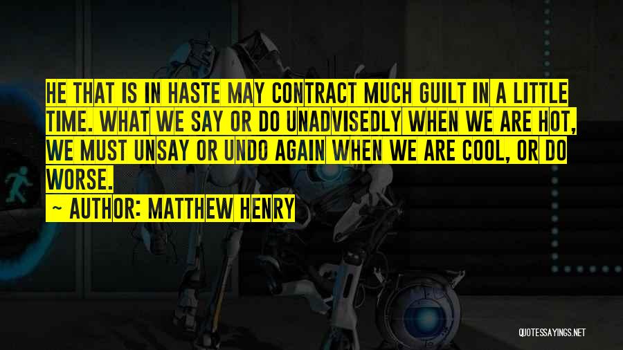 Matthew Henry Quotes 361804