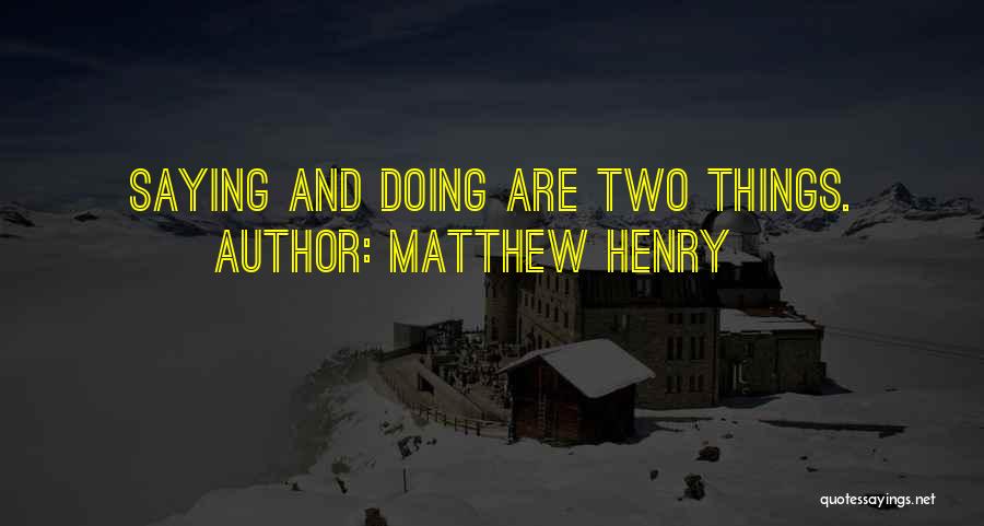 Matthew Henry Quotes 752788