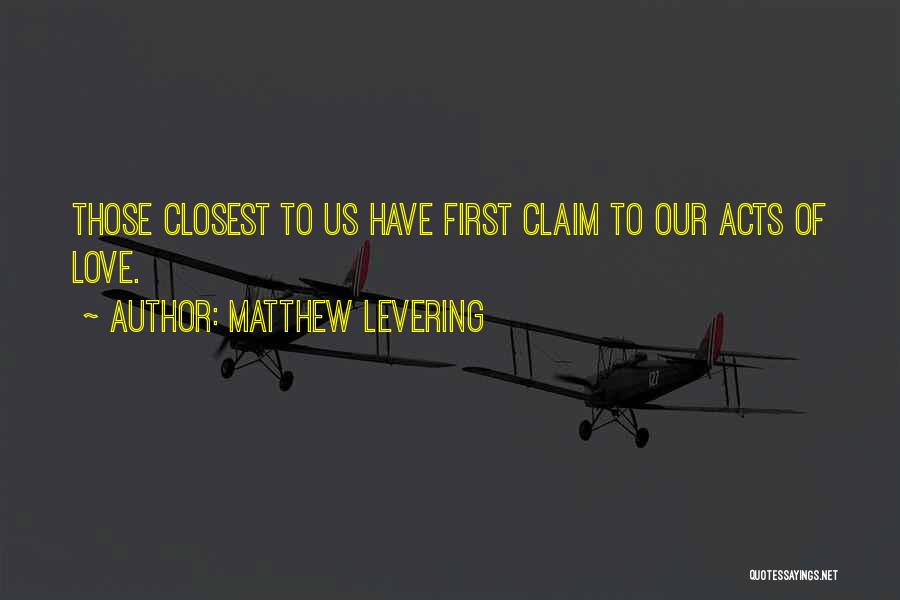 Matthew Levering Quotes 1622636