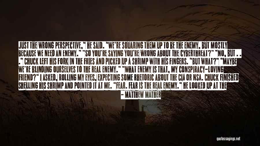 Matthew Mather Quotes 1791354