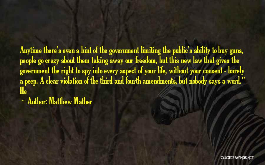 Matthew Mather Quotes 1833363