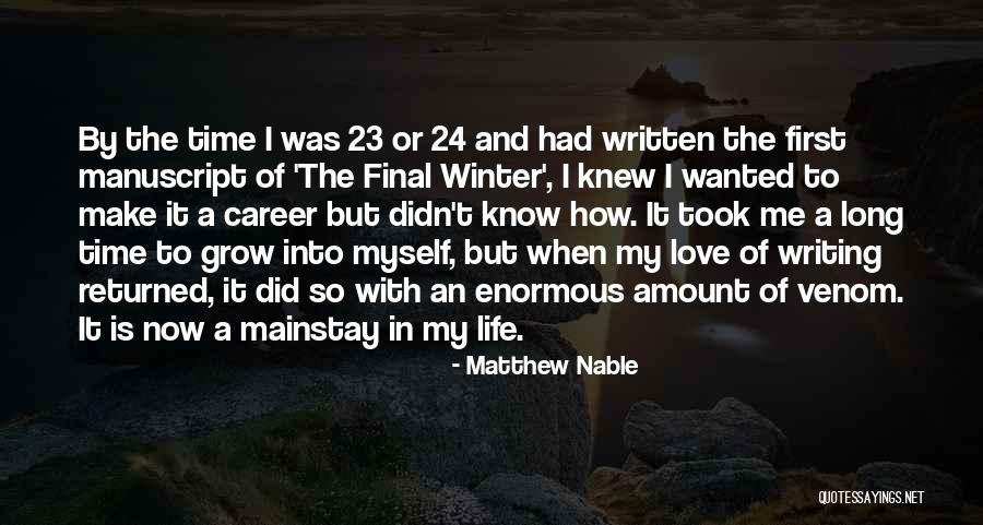 Matthew Nable Quotes 1747729 Matthew Nable Quotes 1747729
