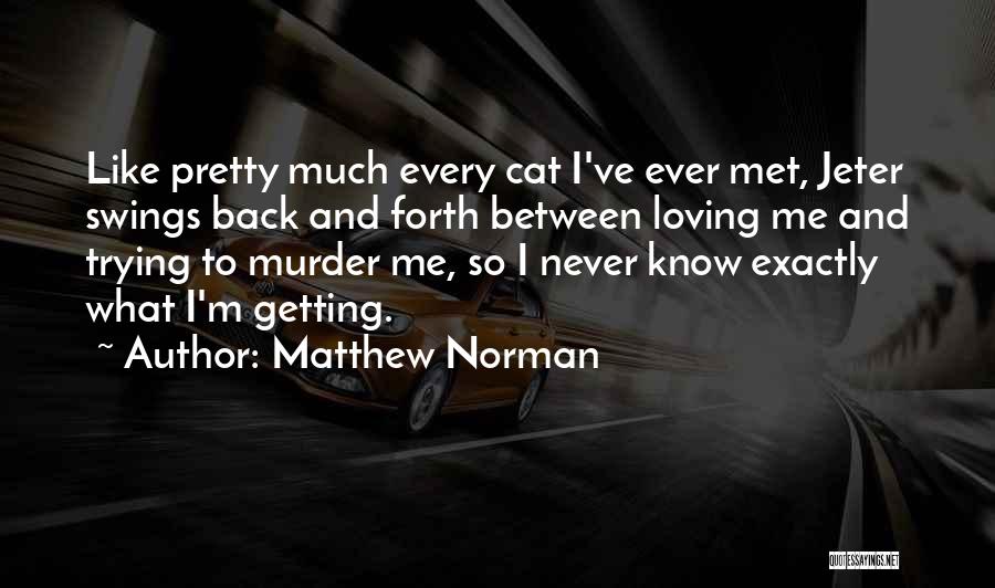 Matthew Norman Quotes 2207097