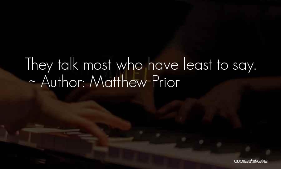 Matthew Prior Quotes 264955