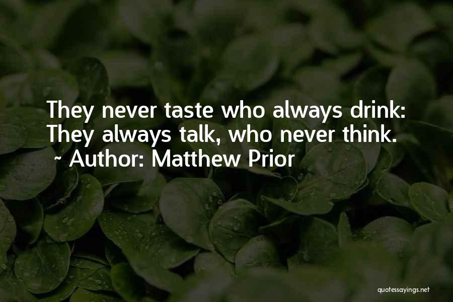 Matthew Prior Quotes 500697