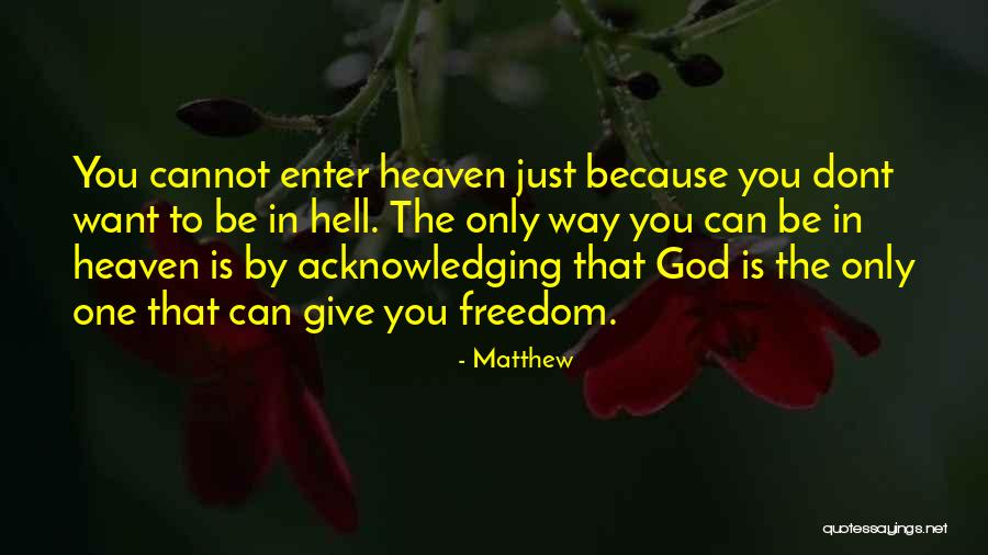 Matthew Quotes 180879